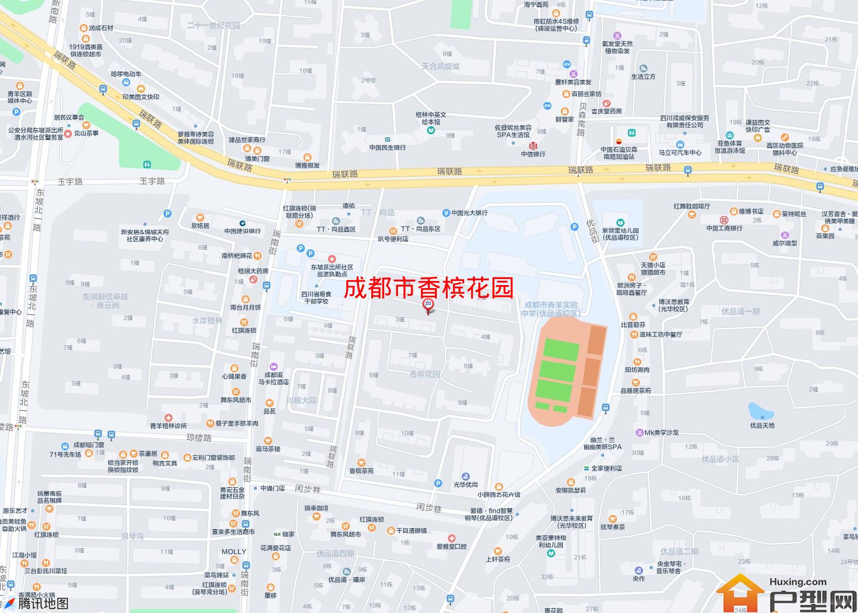 香槟花园小区 - 户型网