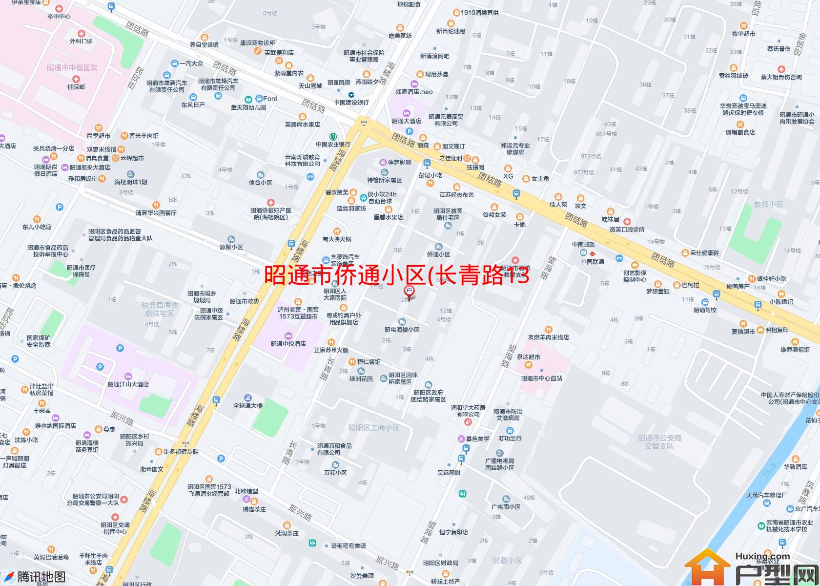 侨通小区(长青路13号)小区 - 户型网