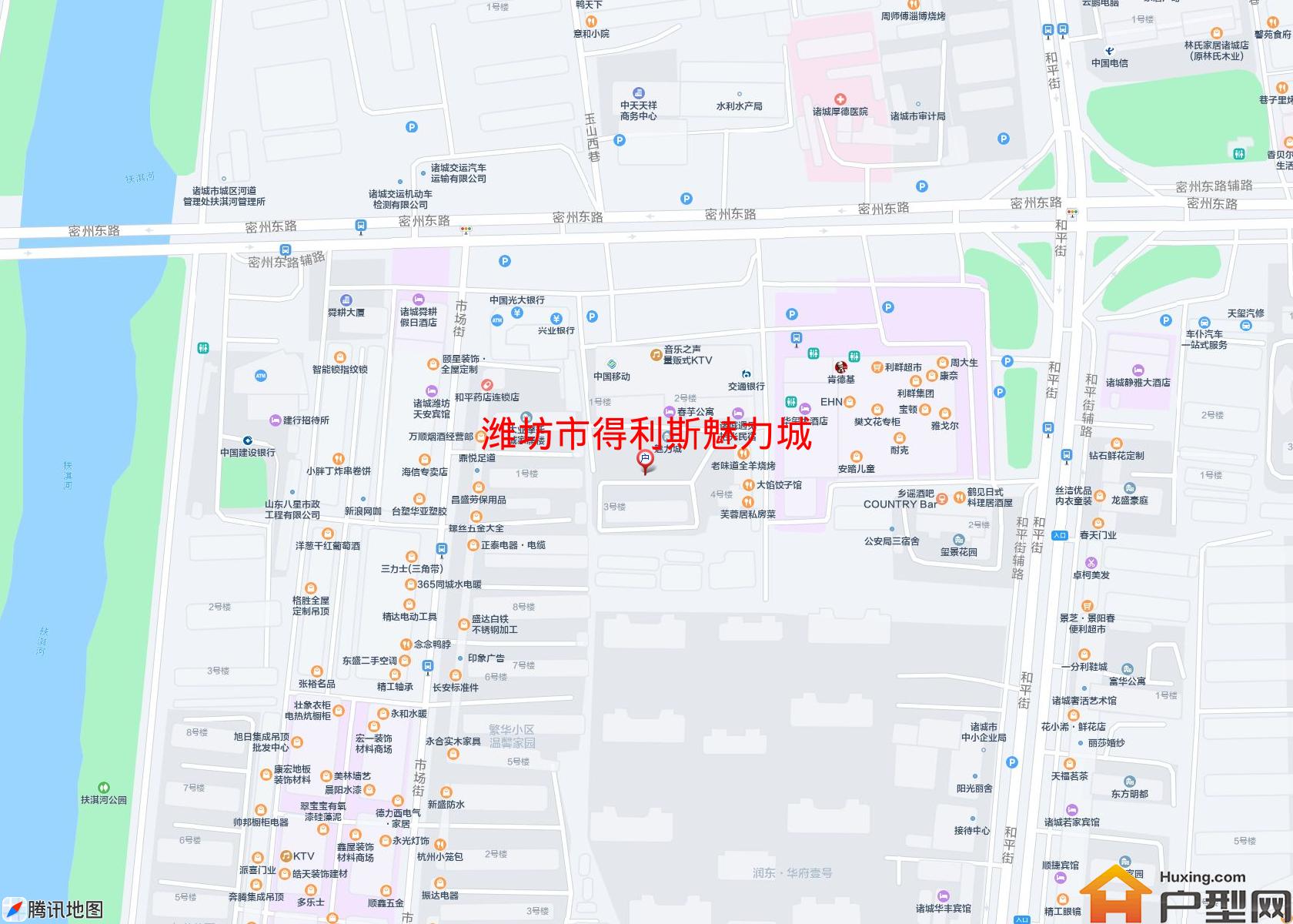 得利斯魅力城小区 - 户型网