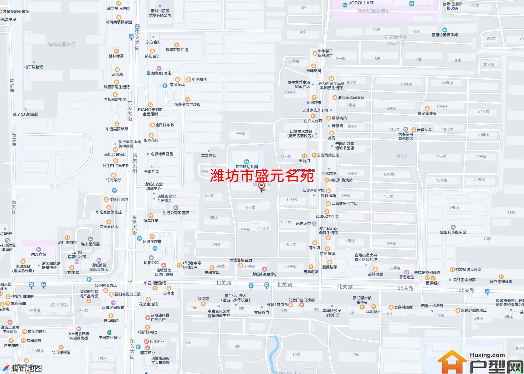 盛元名苑小区 - 户型网