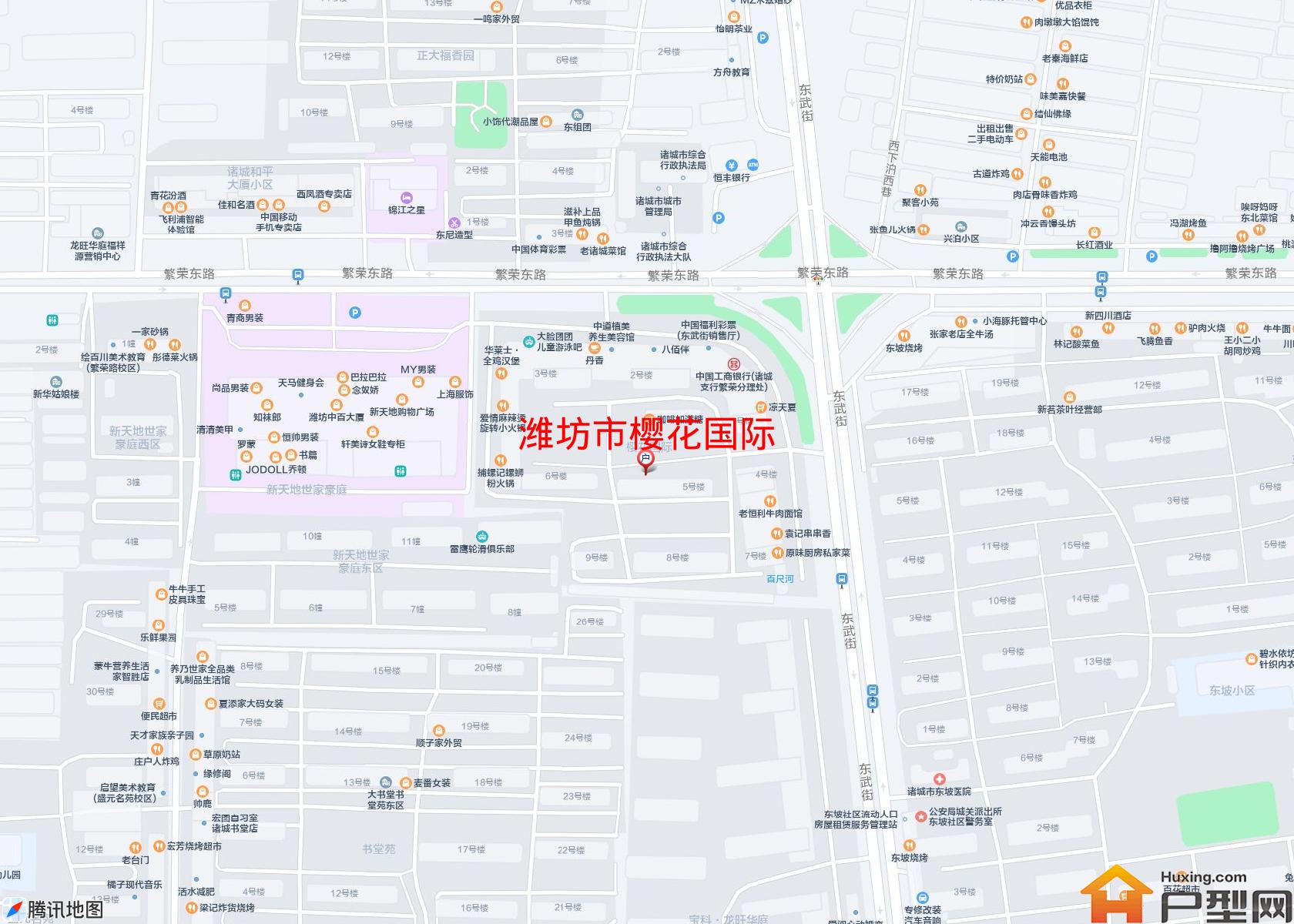 樱花国际小区 - 户型网