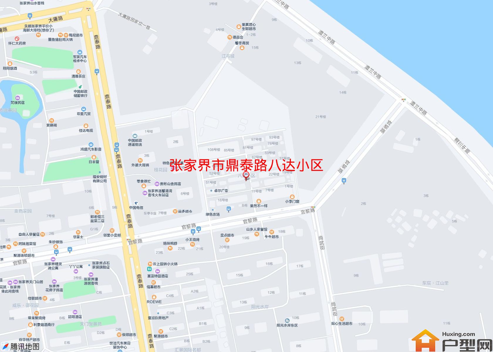 鼎泰路八达小区小区 - 户型网