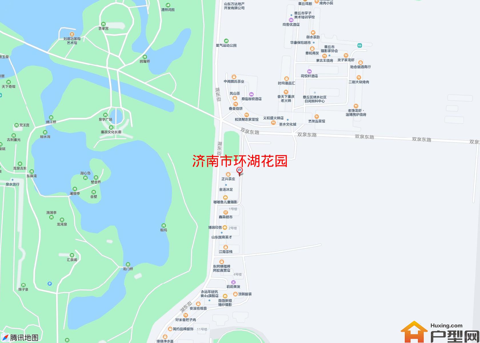 环湖花园小区 - 户型网