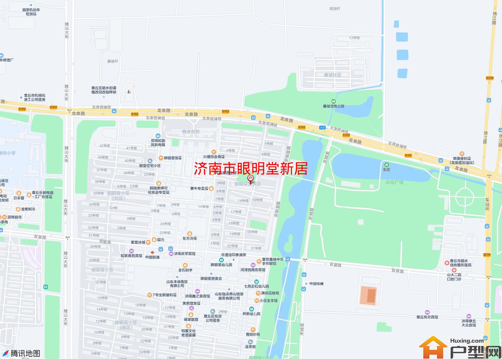 眼明堂新居小区 - 户型网