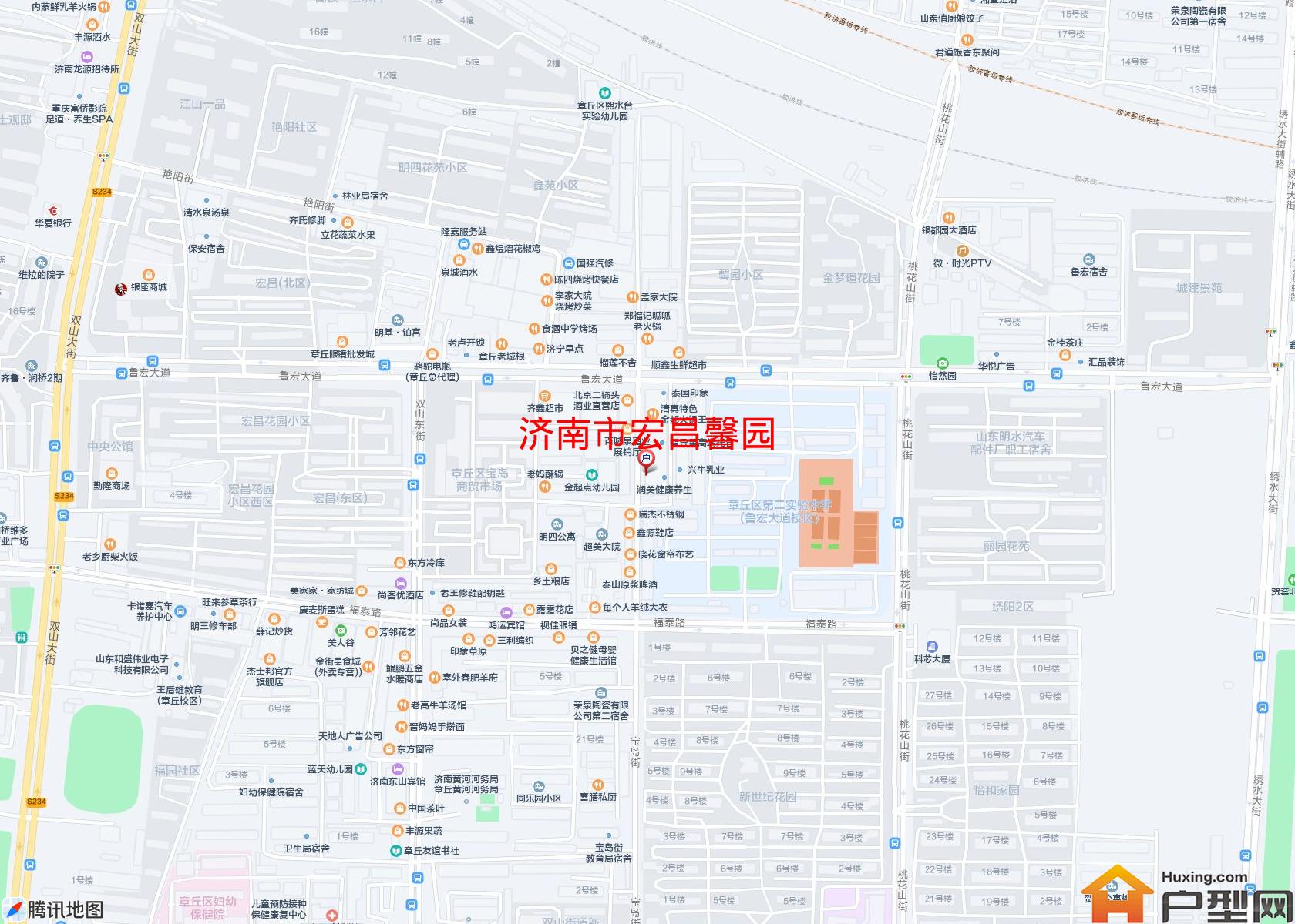 宏昌馨园小区 - 户型网