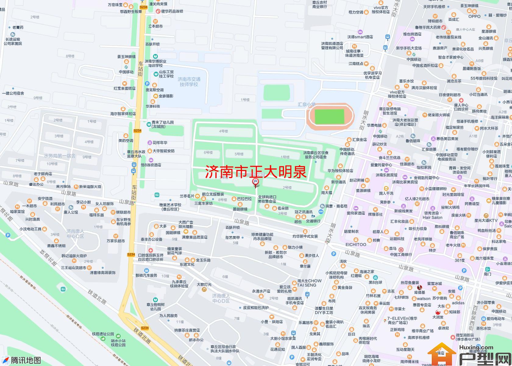 正大明泉小区 - 户型网
