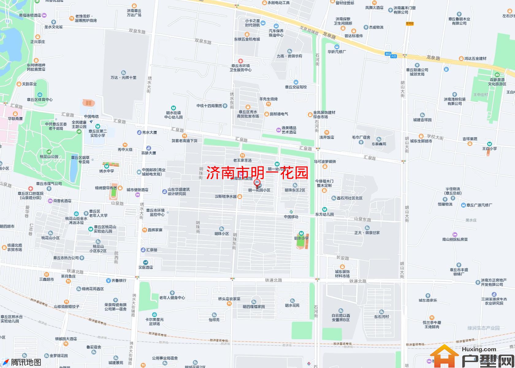 明一花园小区 - 户型网