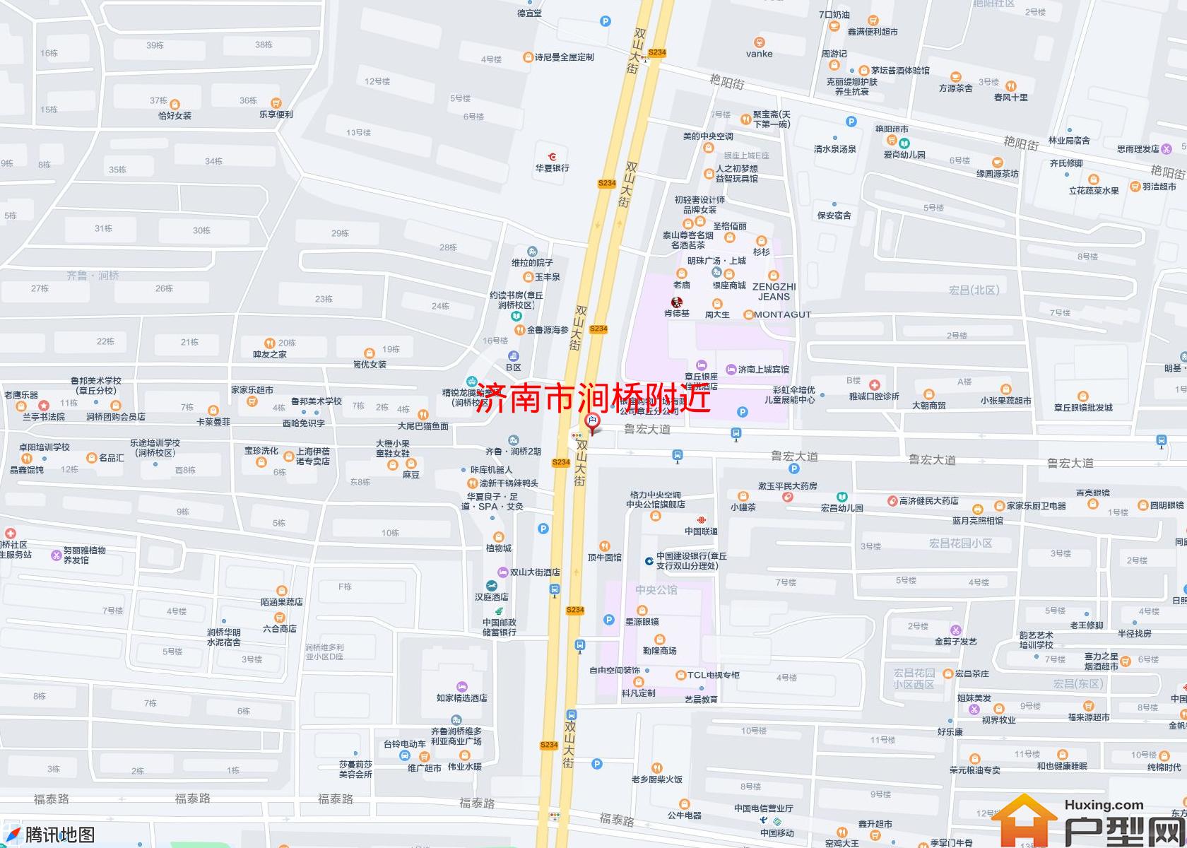 涧桥附近小区 - 户型网