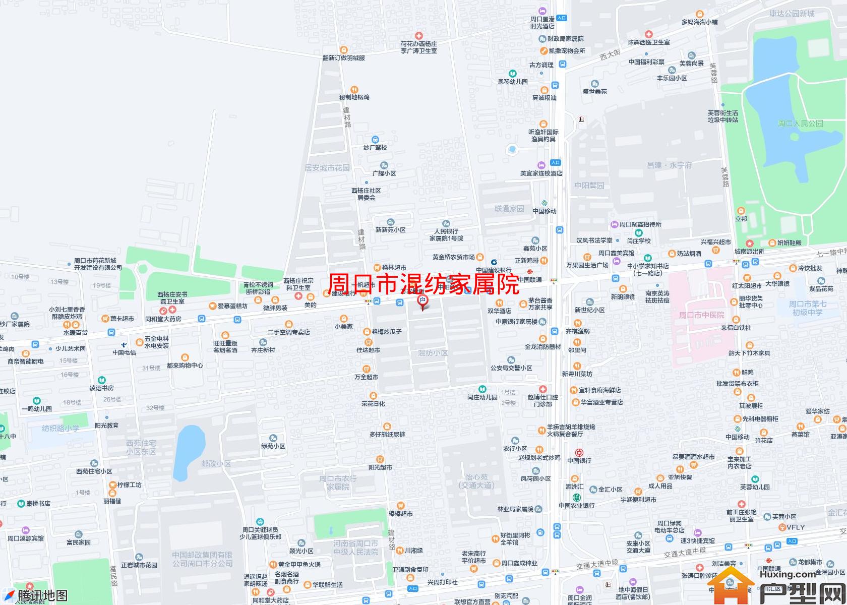 混纺家属院小区 - 户型网