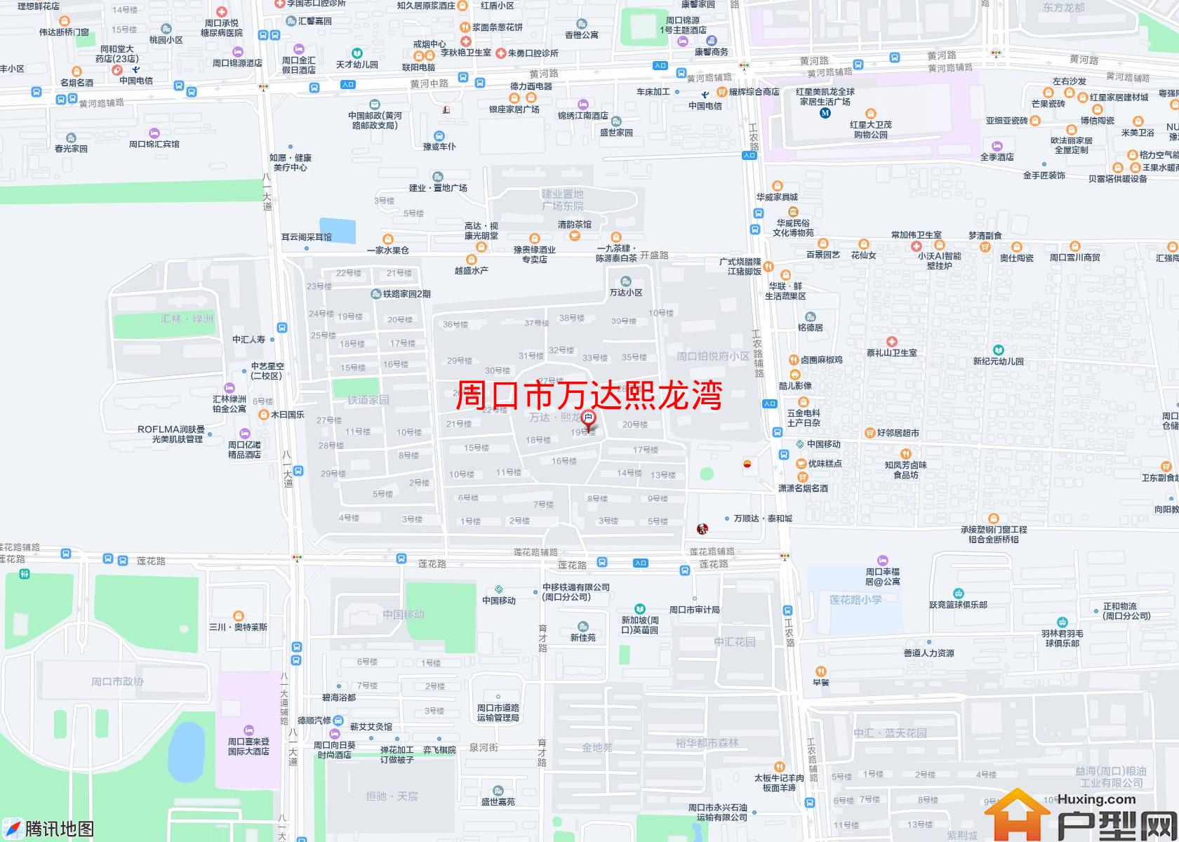 万达熙龙湾小区 - 户型网