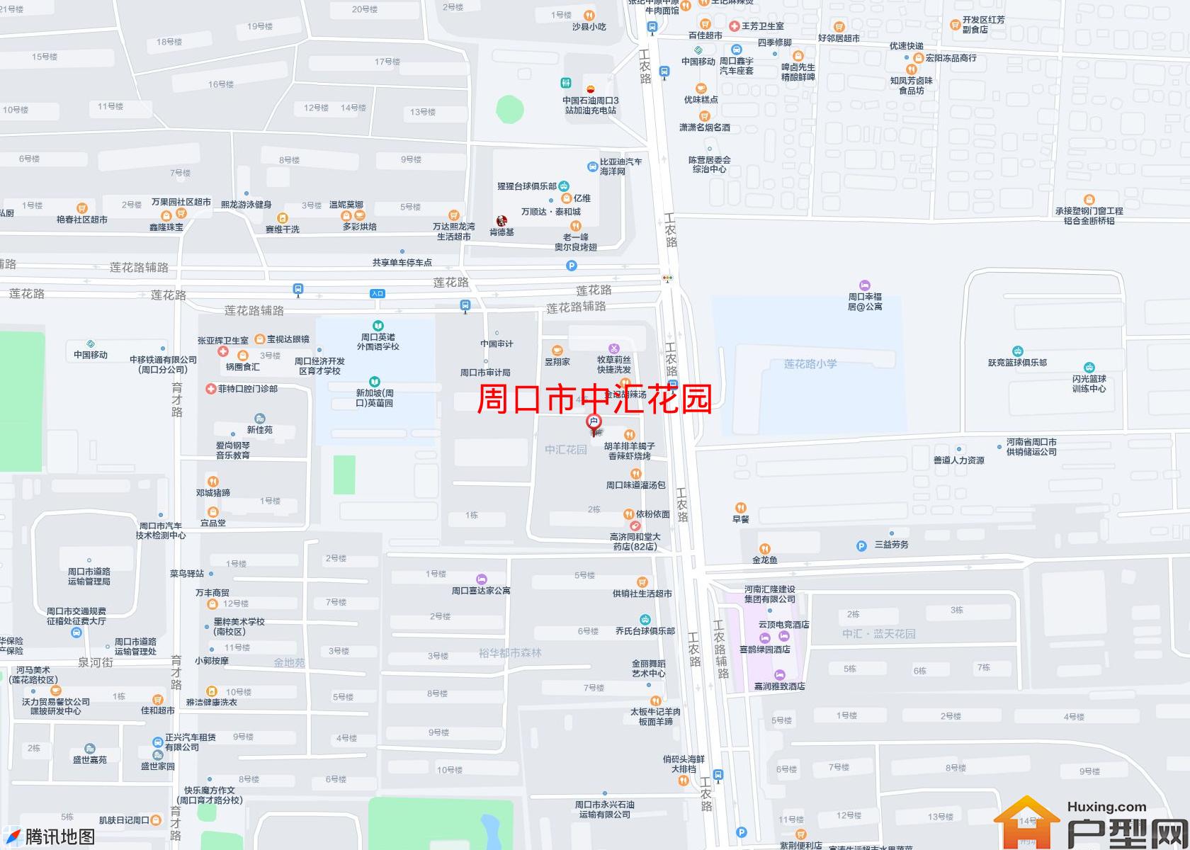 中汇花园小区 - 户型网