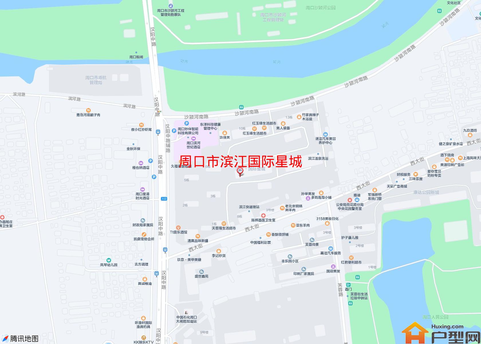 滨江国际星城小区 - 户型网