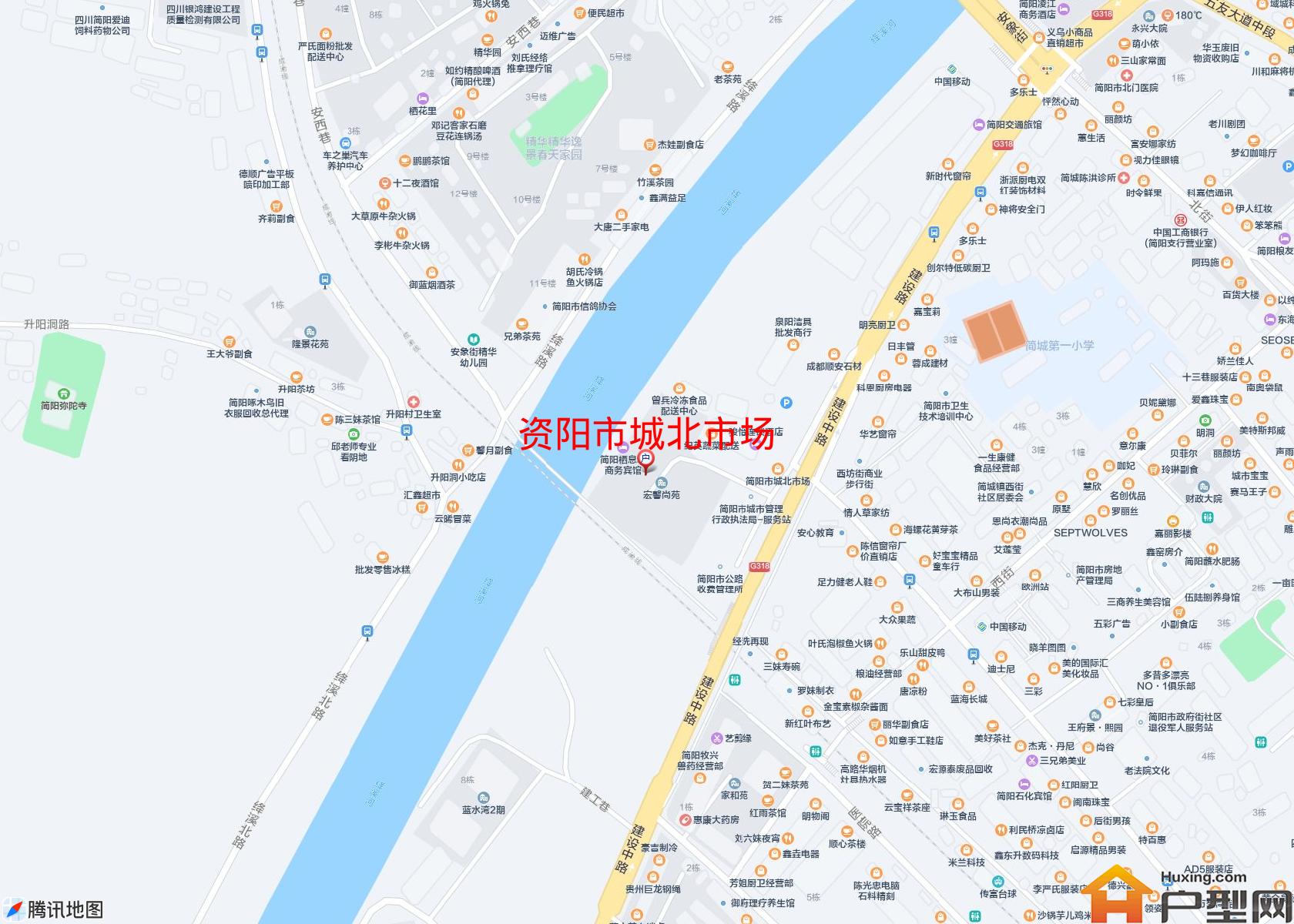 城北市场小区 - 户型网