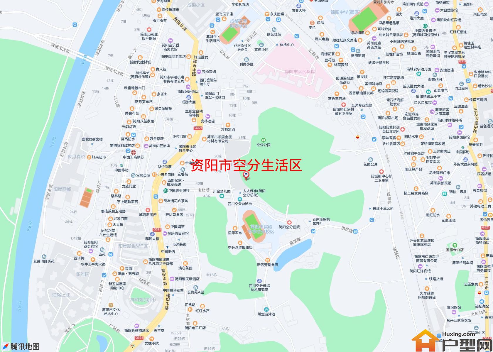 空分生活区小区 - 户型网