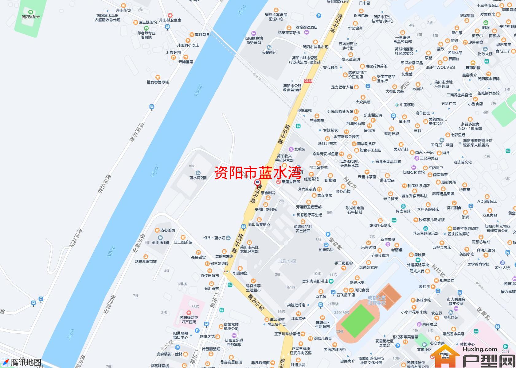 蓝水湾小区 - 户型网