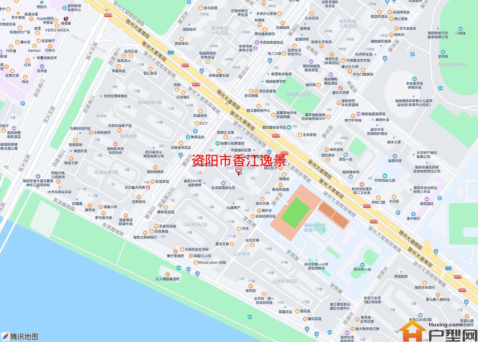 香江逸景小区 - 户型网
