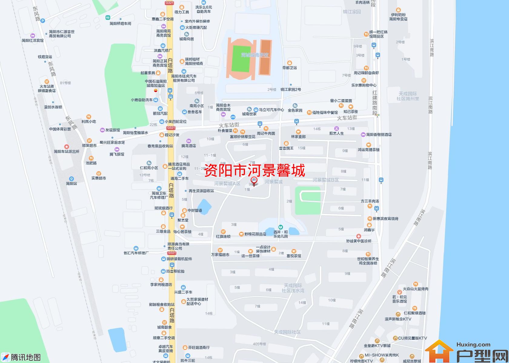 河景馨城小区 - 户型网