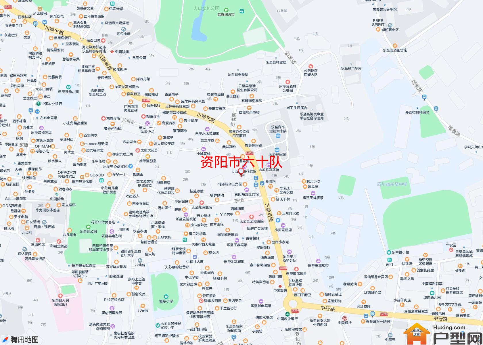 六十队小区 - 户型网