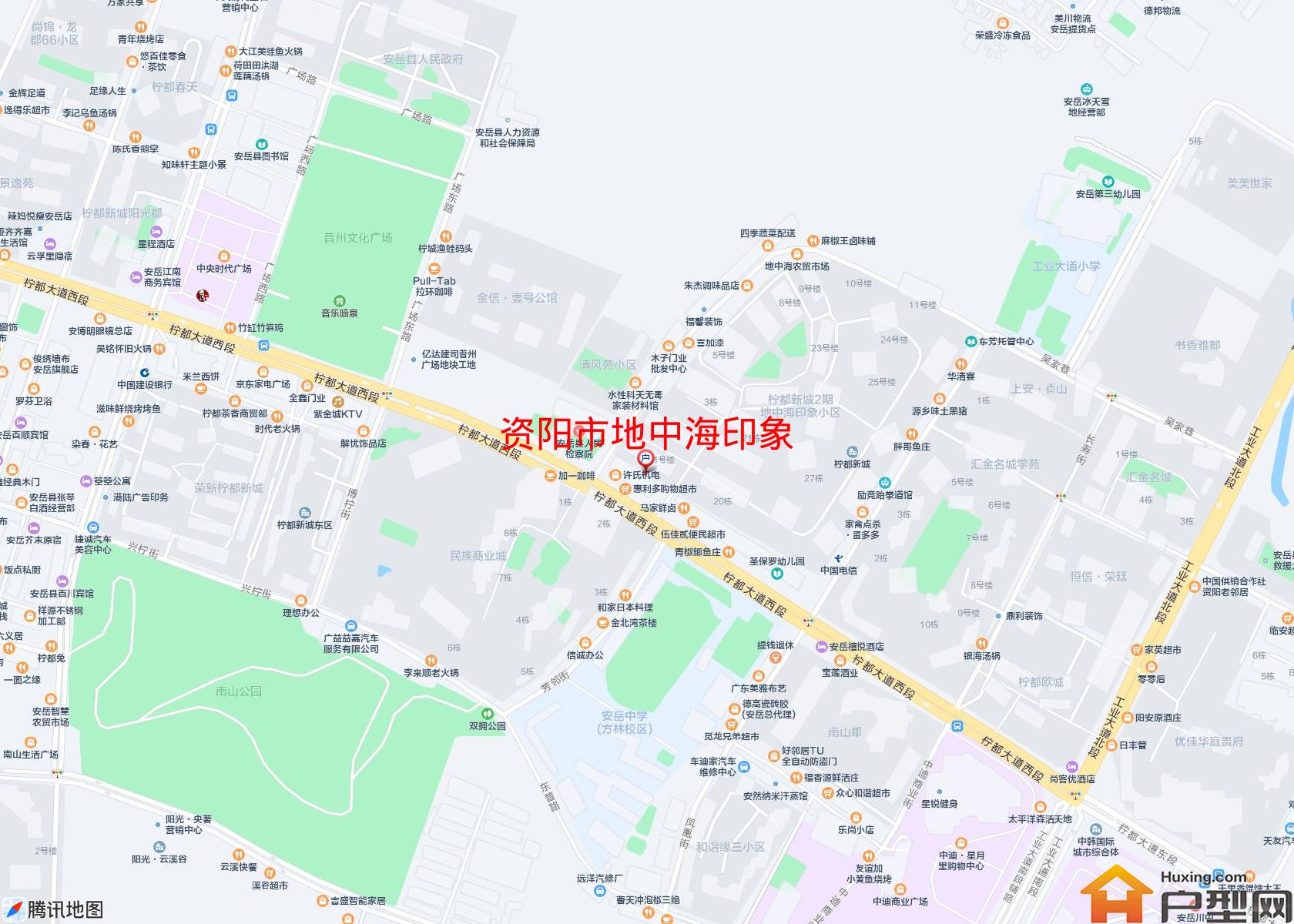 地中海印象小区 - 户型网
