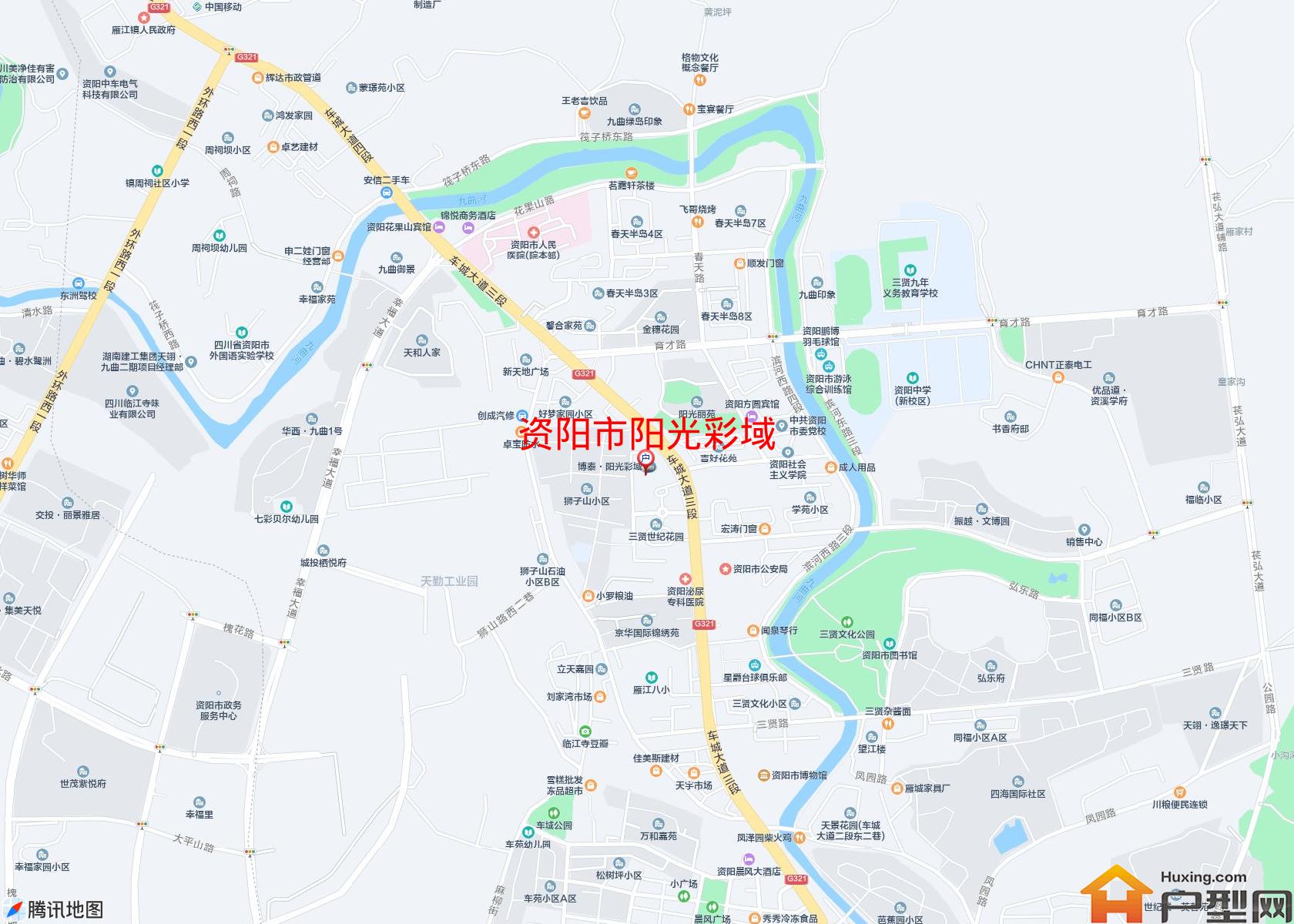 阳光彩域小区 - 户型网