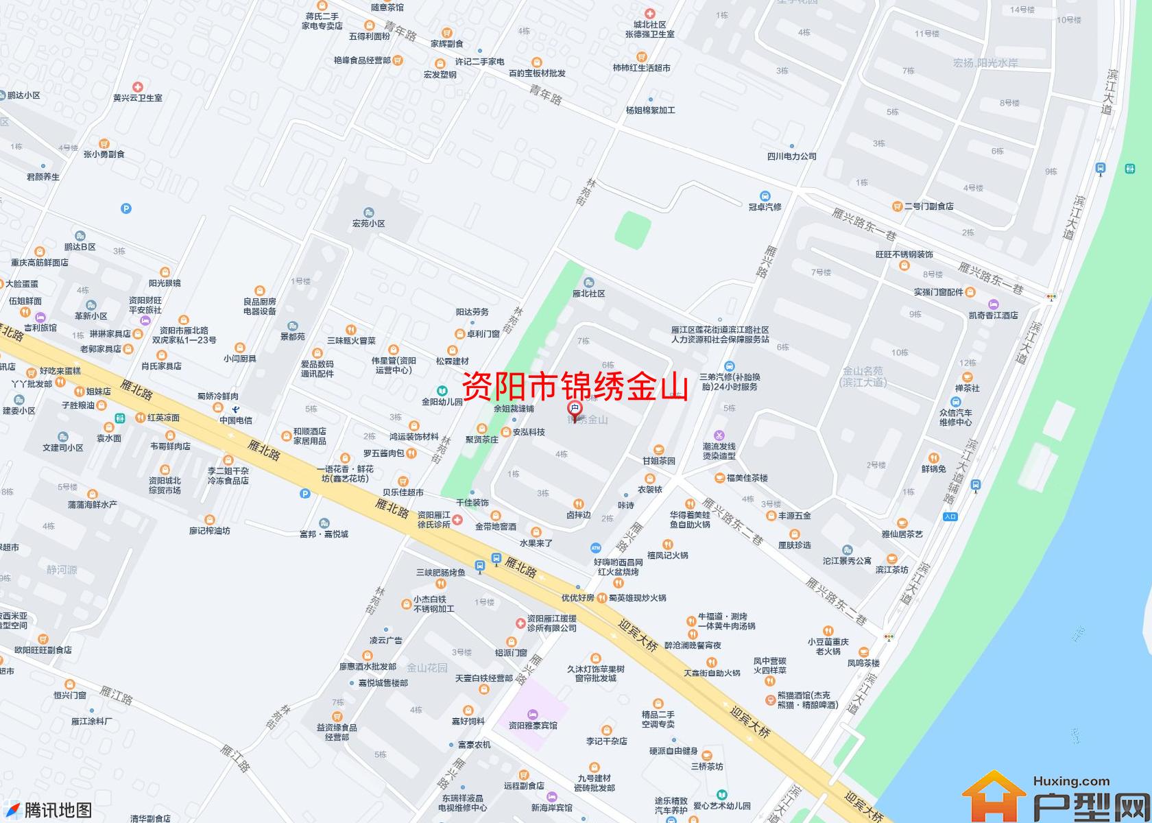 锦绣金山小区 - 户型网