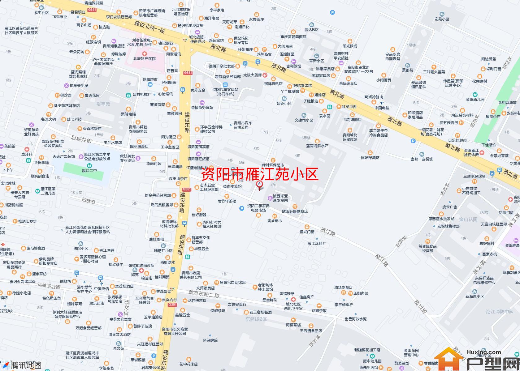 雁江苑小区小区 - 户型网