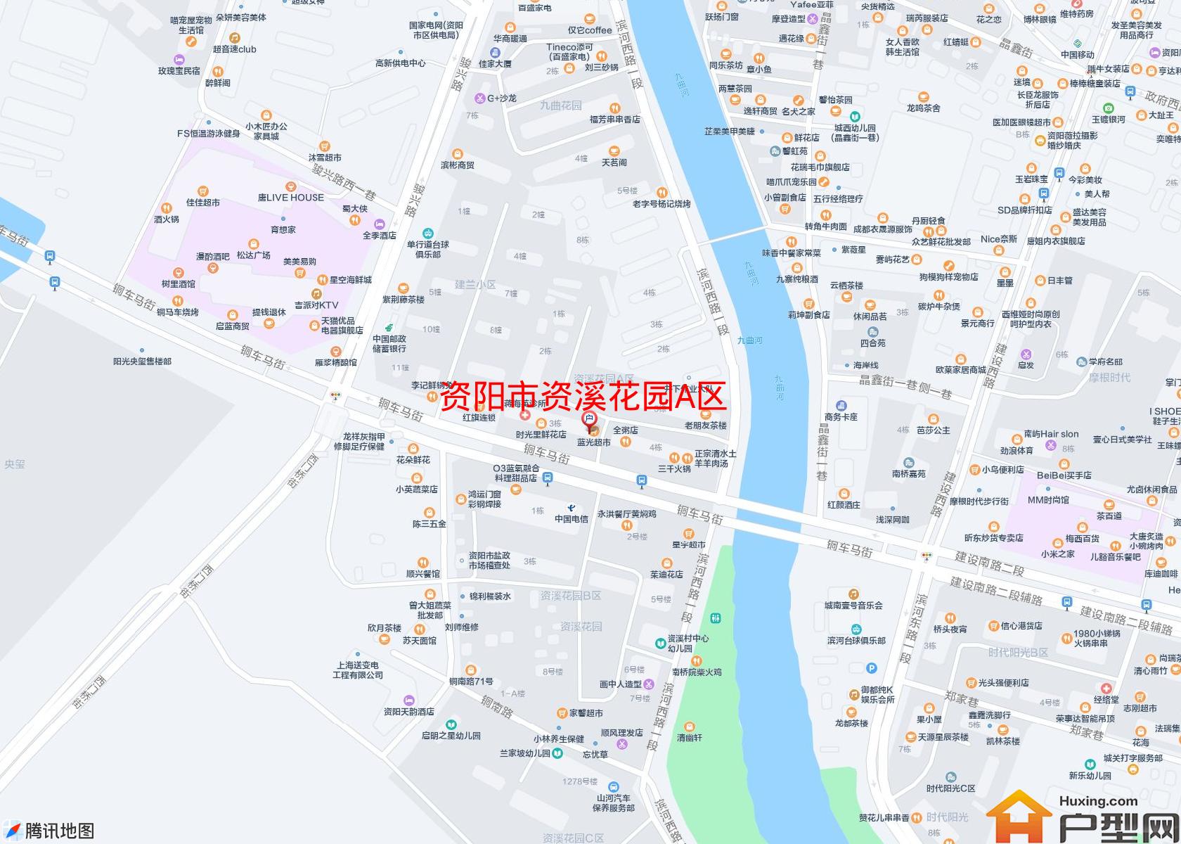 资溪花园A区小区 - 户型网