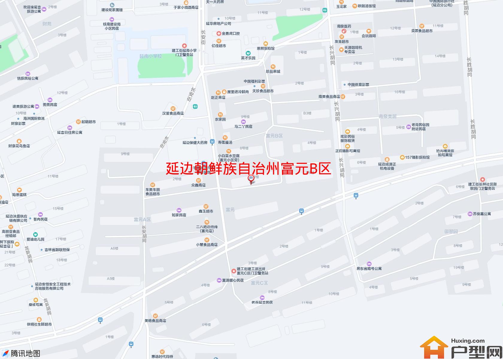 富元B区小区 - 户型网