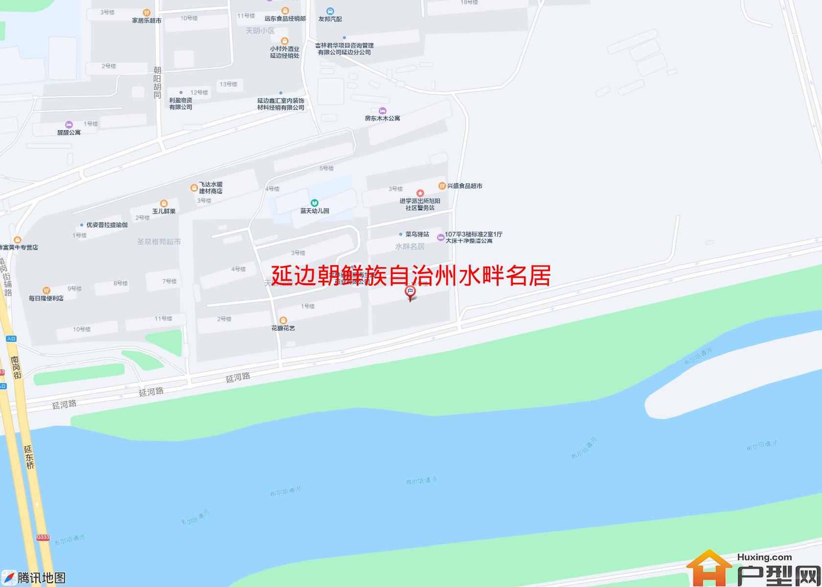 水畔名居小区 - 户型网