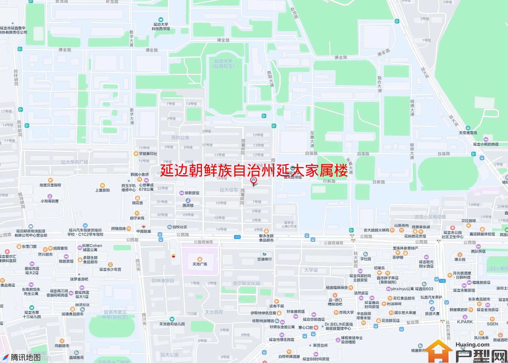 延大家属楼小区 - 户型网