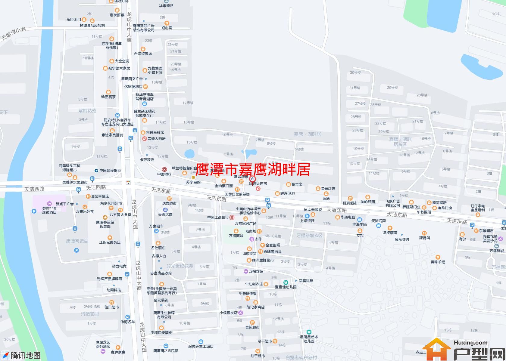 嘉鹰湖畔居小区 - 户型网