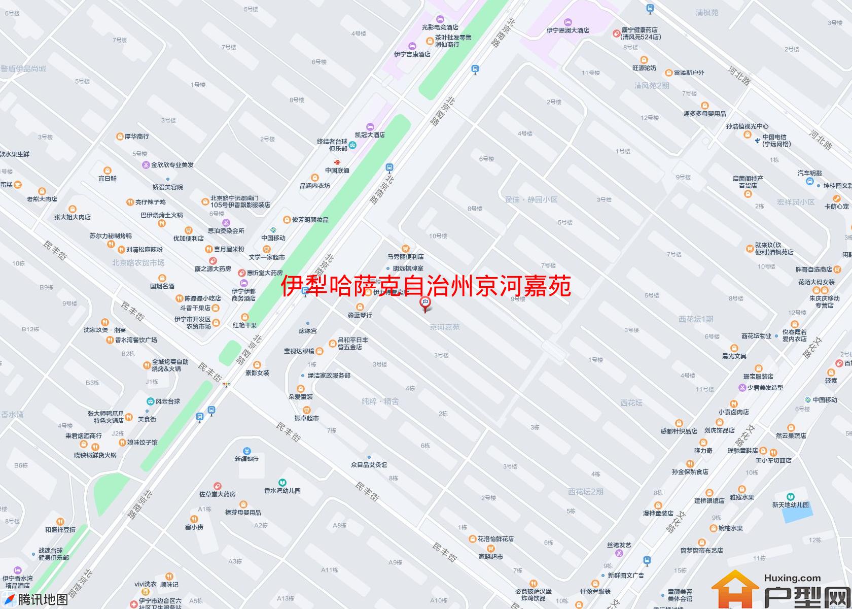 京河嘉苑小区 - 户型网