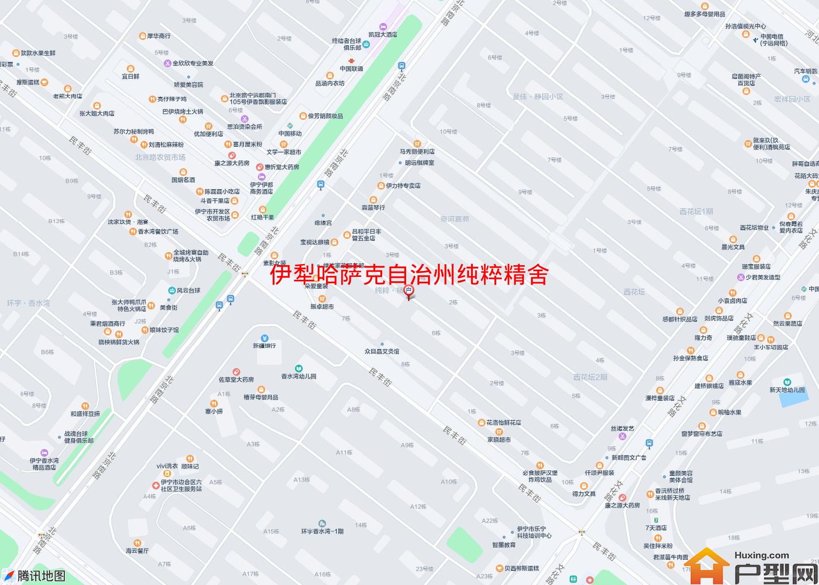 纯粹精舍小区 - 户型网
