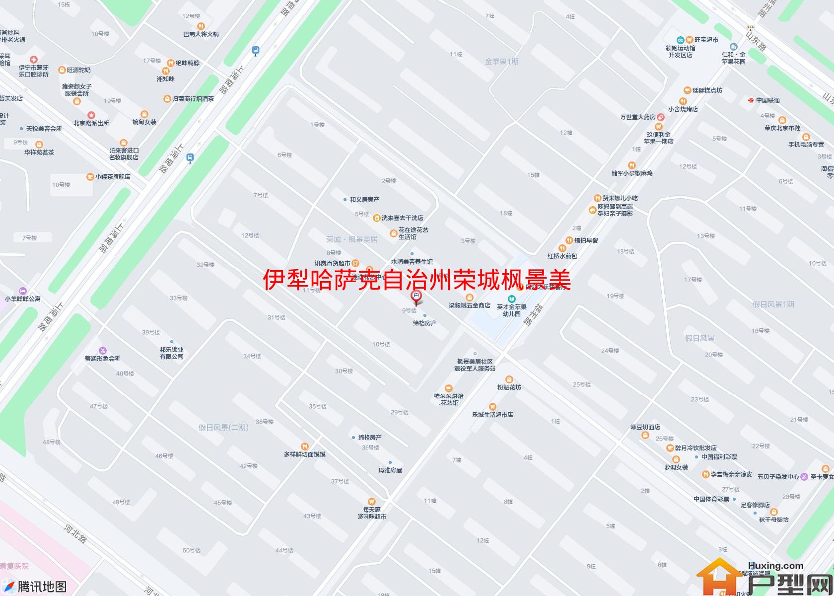 荣城枫景美居小区 - 户型网
