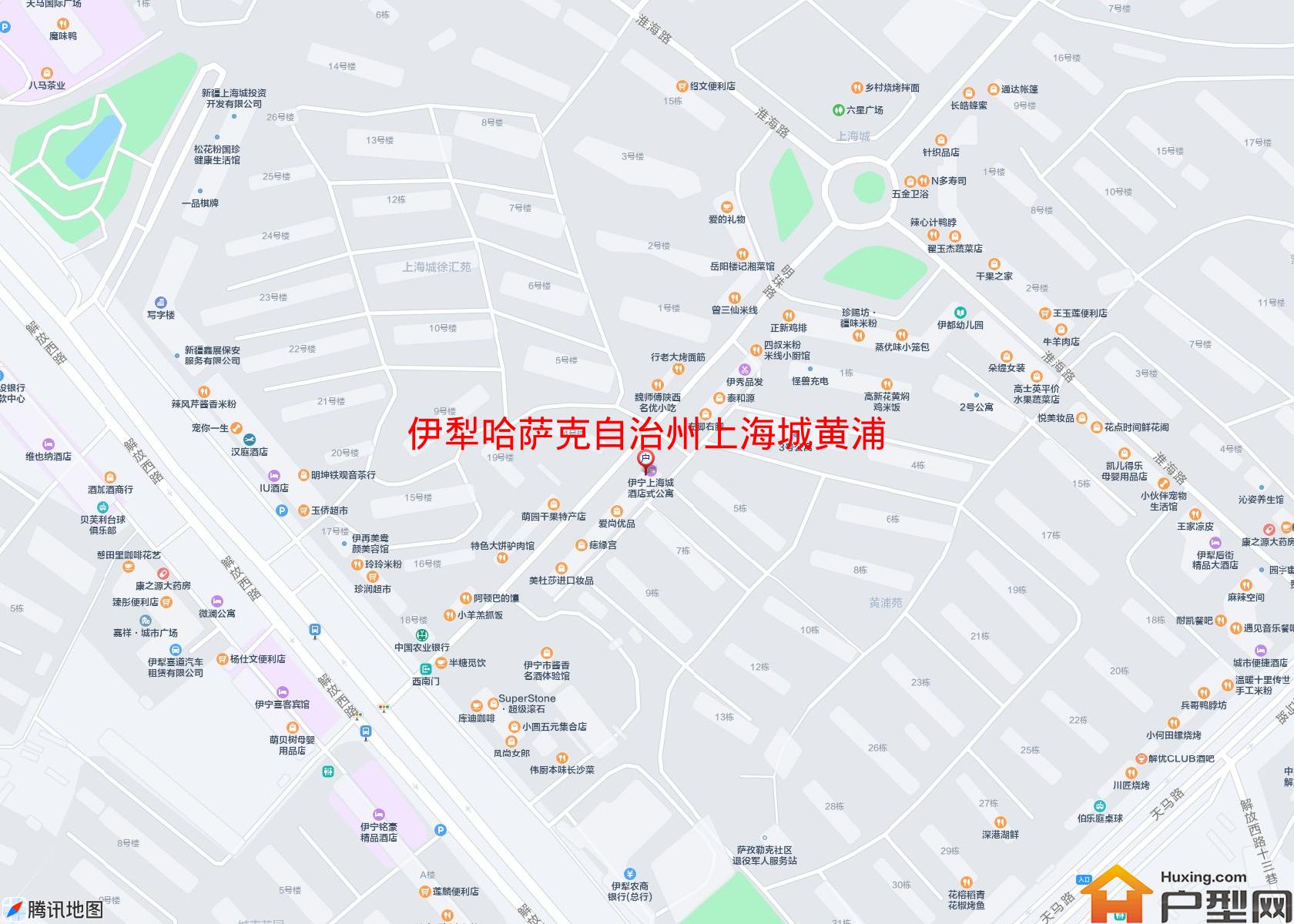 上海城黄浦苑小区 - 户型网