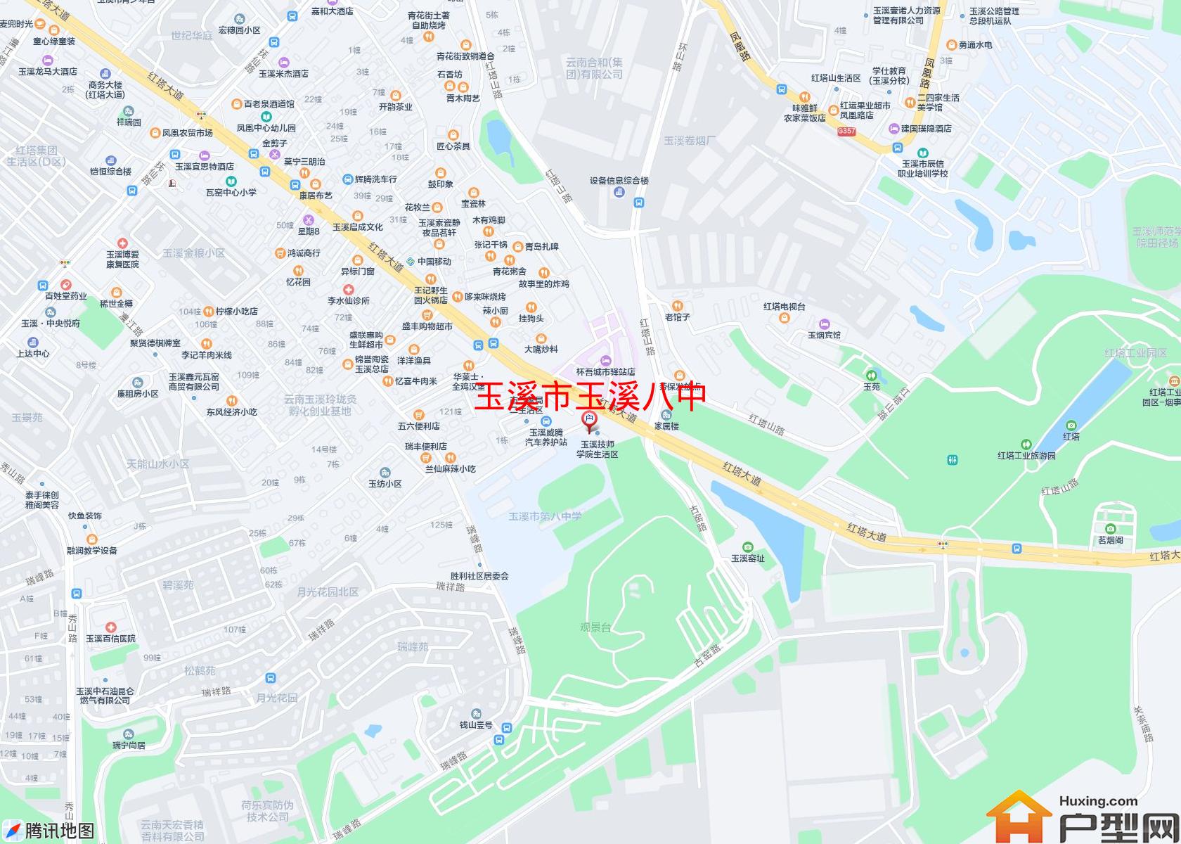 玉溪八中小区 - 户型网