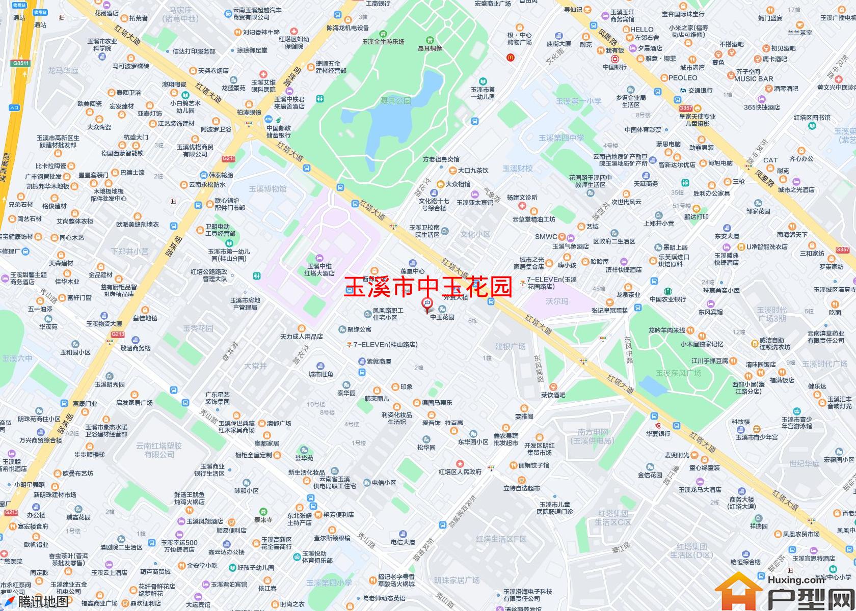 中玉花园小区 - 户型网