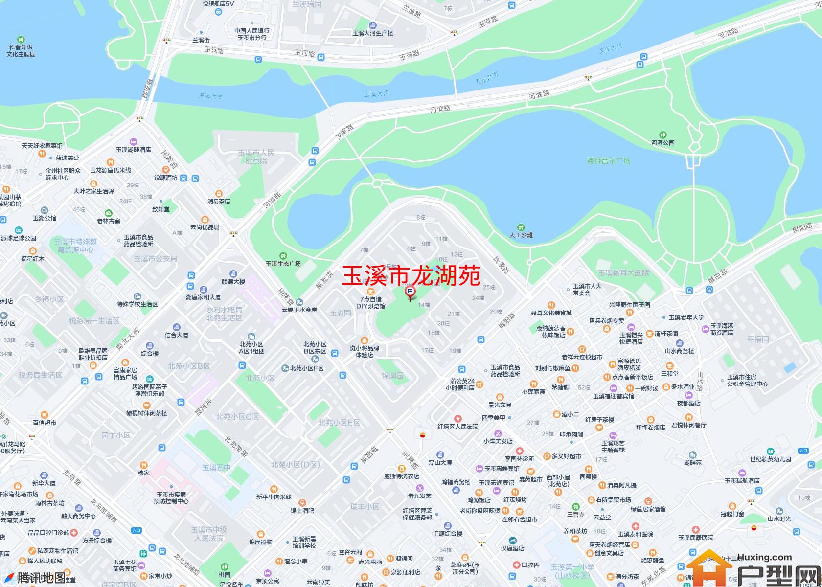 龙湖苑小区 - 户型网
