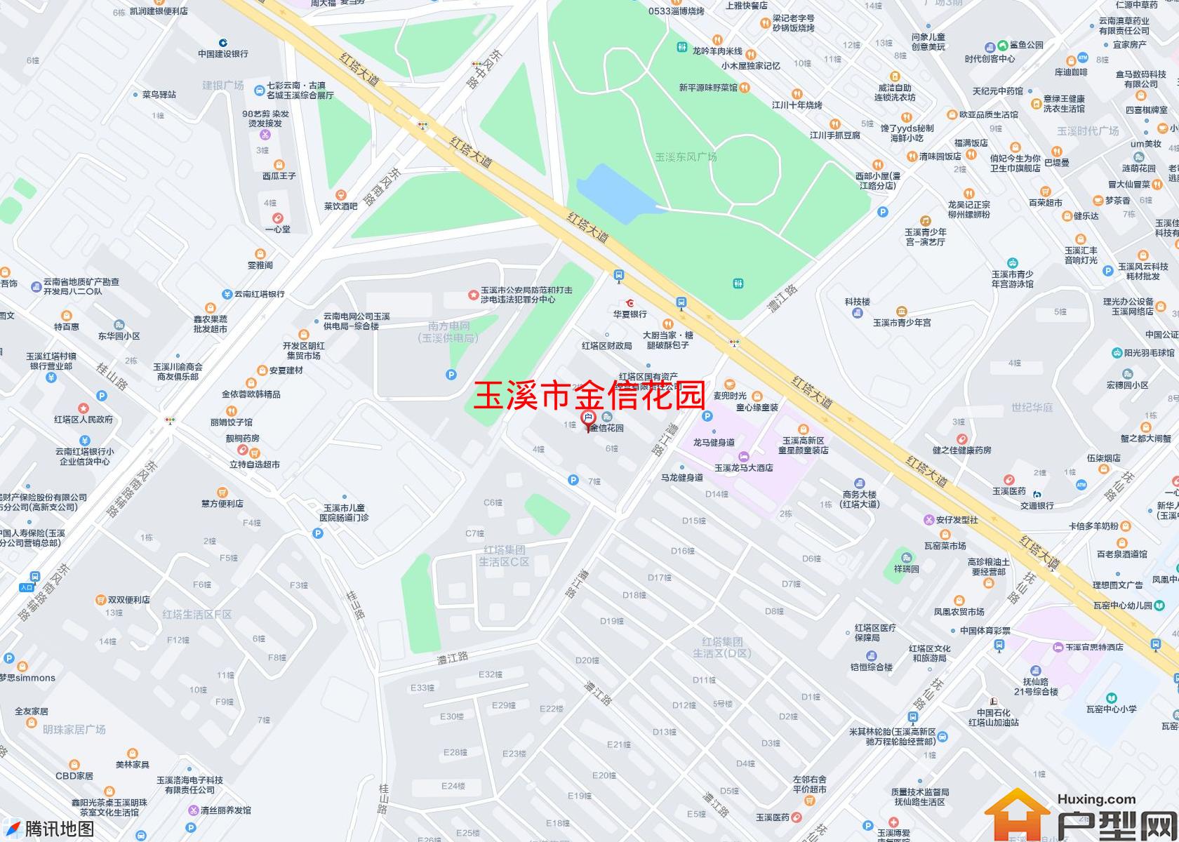 金信花园小区 - 户型网