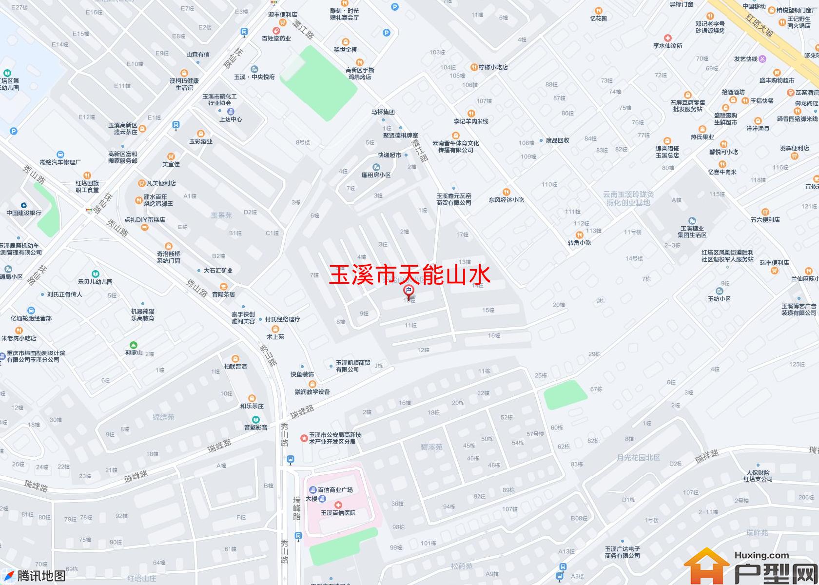 天能山水小区 - 户型网