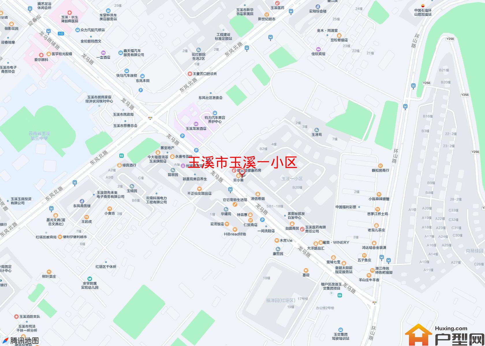 玉溪一小区小区 - 户型网