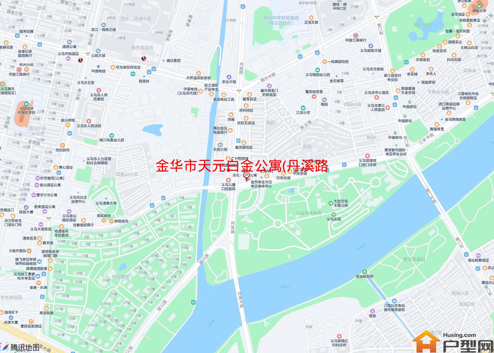 天元白金公寓(丹溪路131号)小区 - 户型网