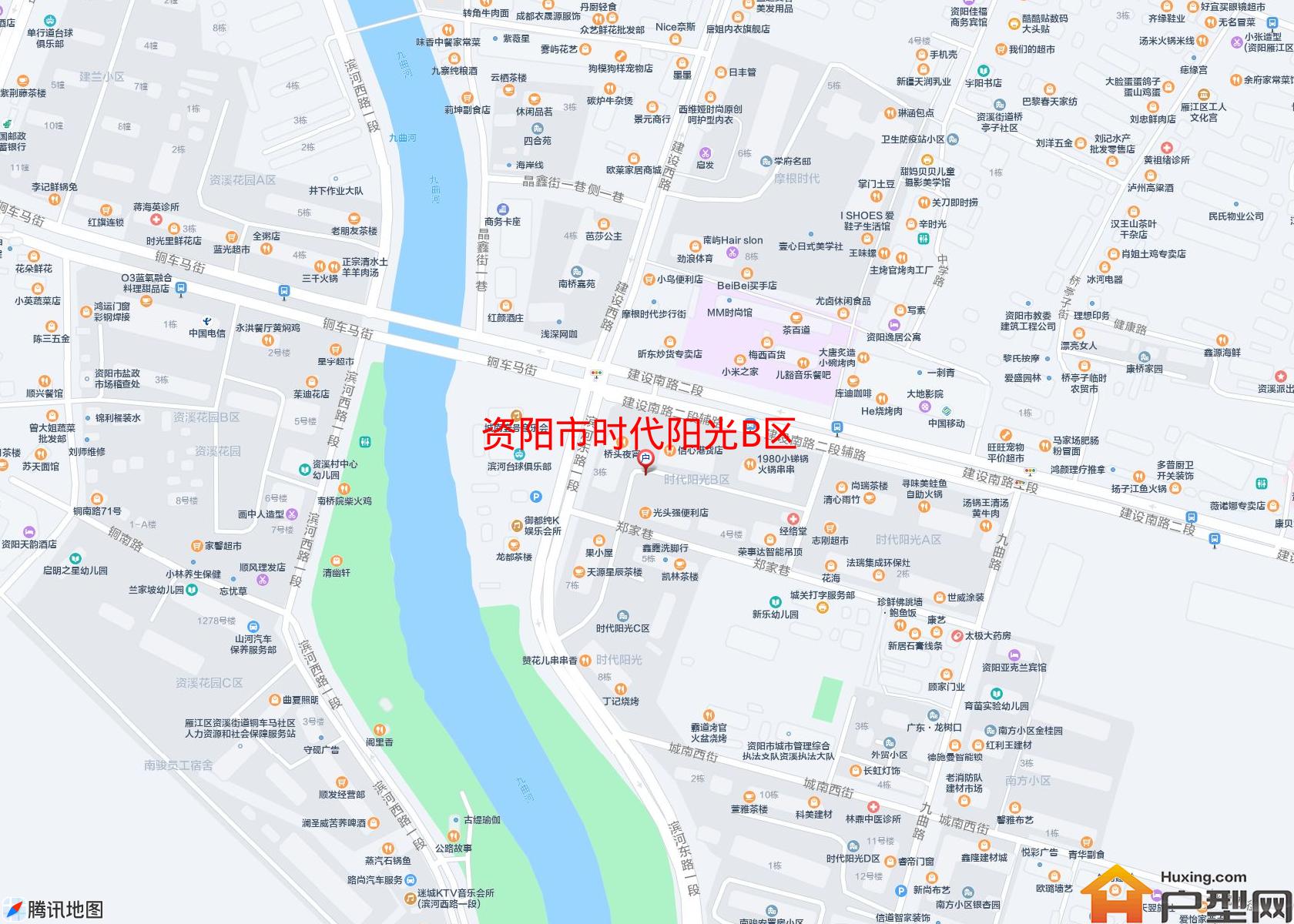 时代阳光B区小区 - 户型网