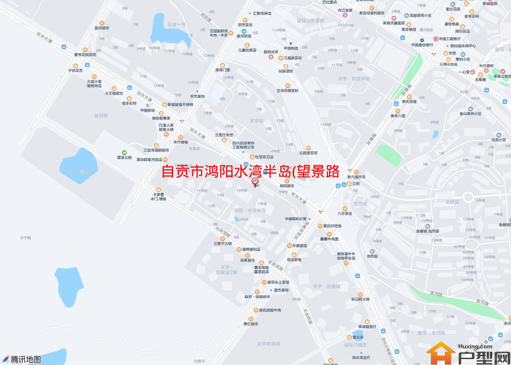 鸿阳水湾半岛(望景路)小区 - 户型网