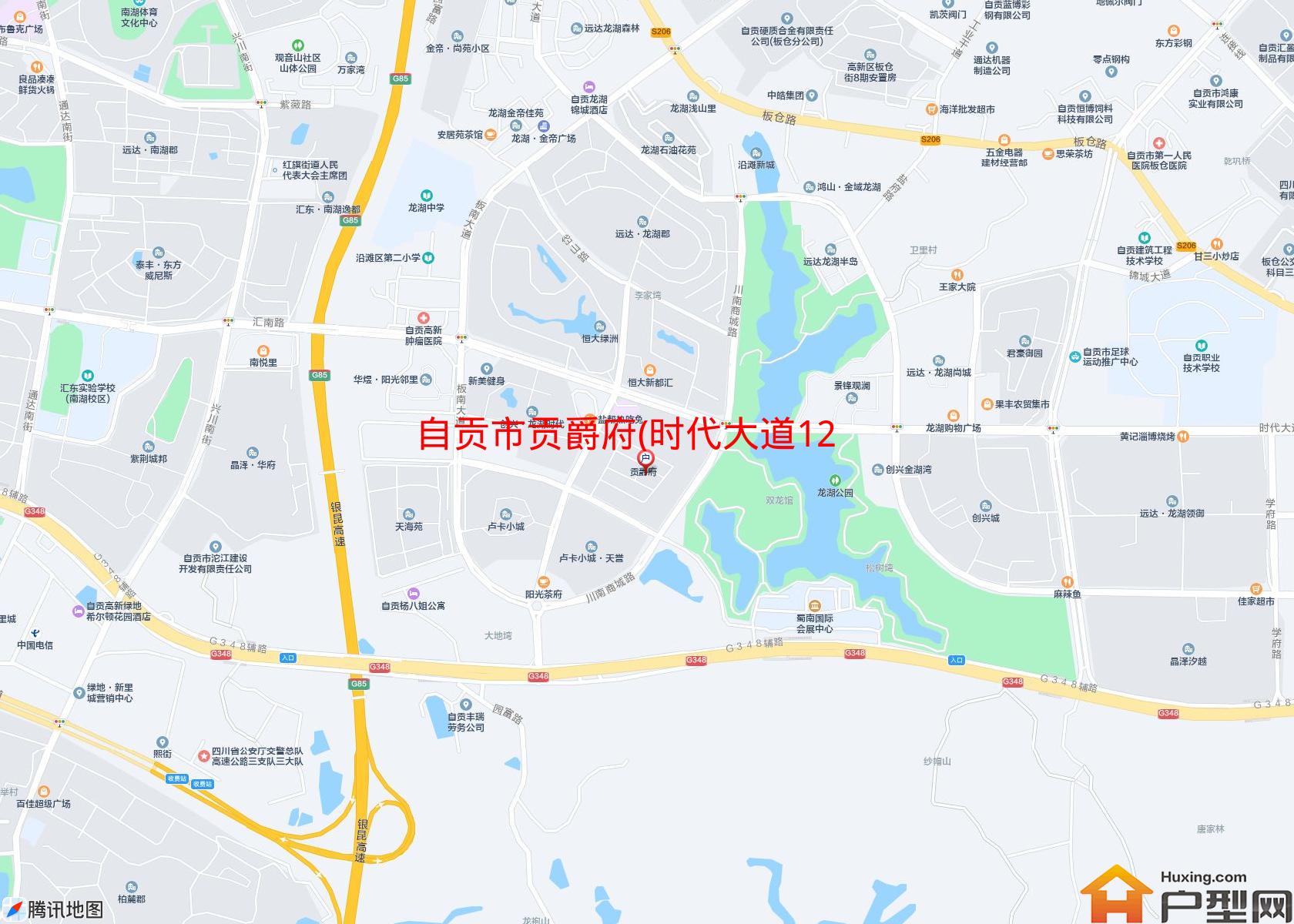 贡爵府(时代大道126号)小区 - 户型网