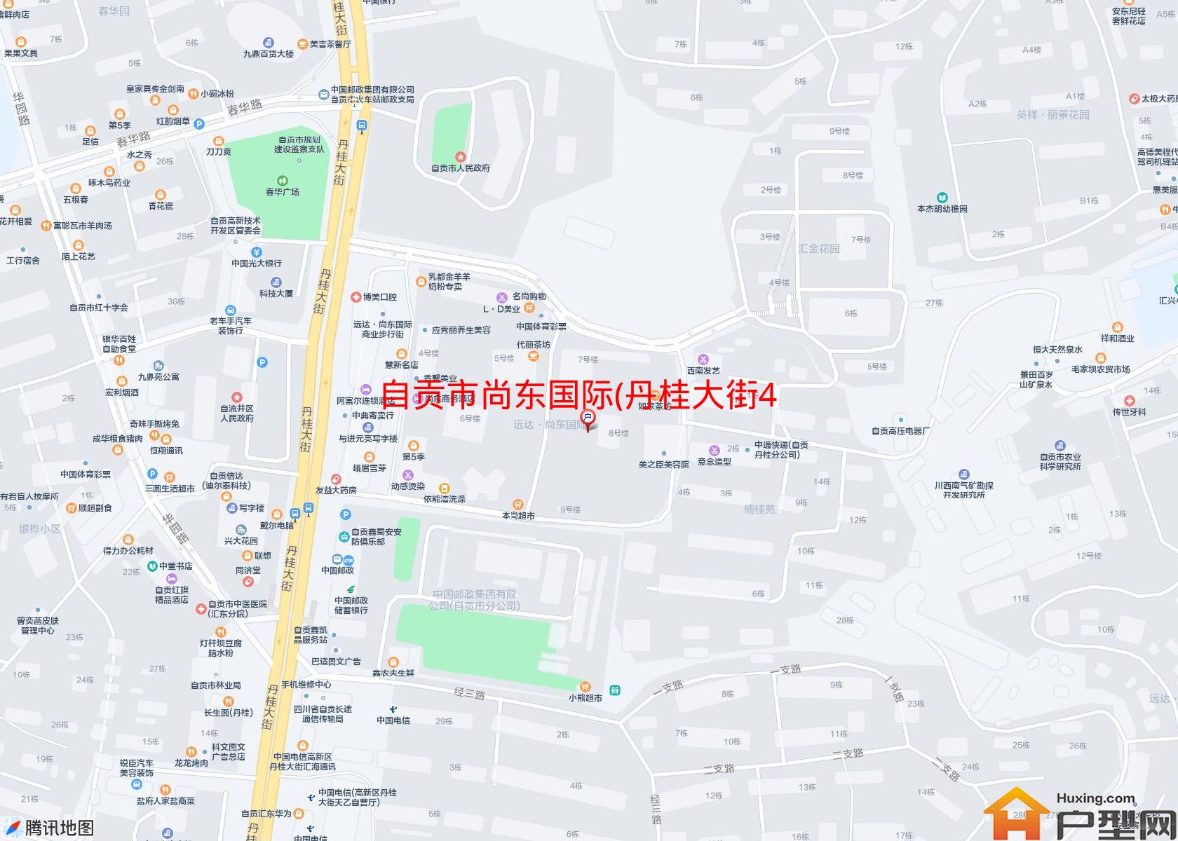 尚东国际(丹桂大街445号)小区 - 户型网