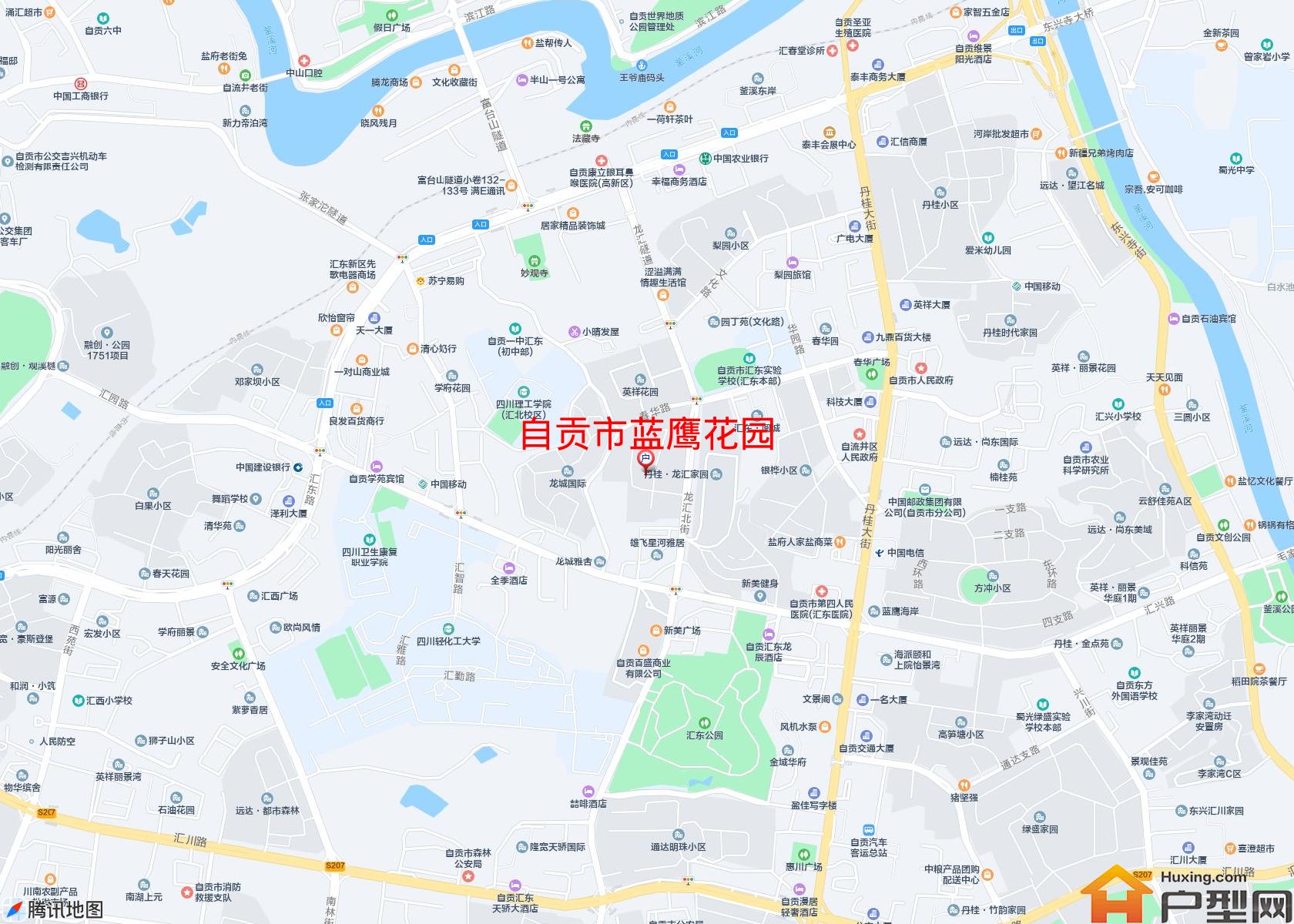 蓝鹰花园小区 - 户型网