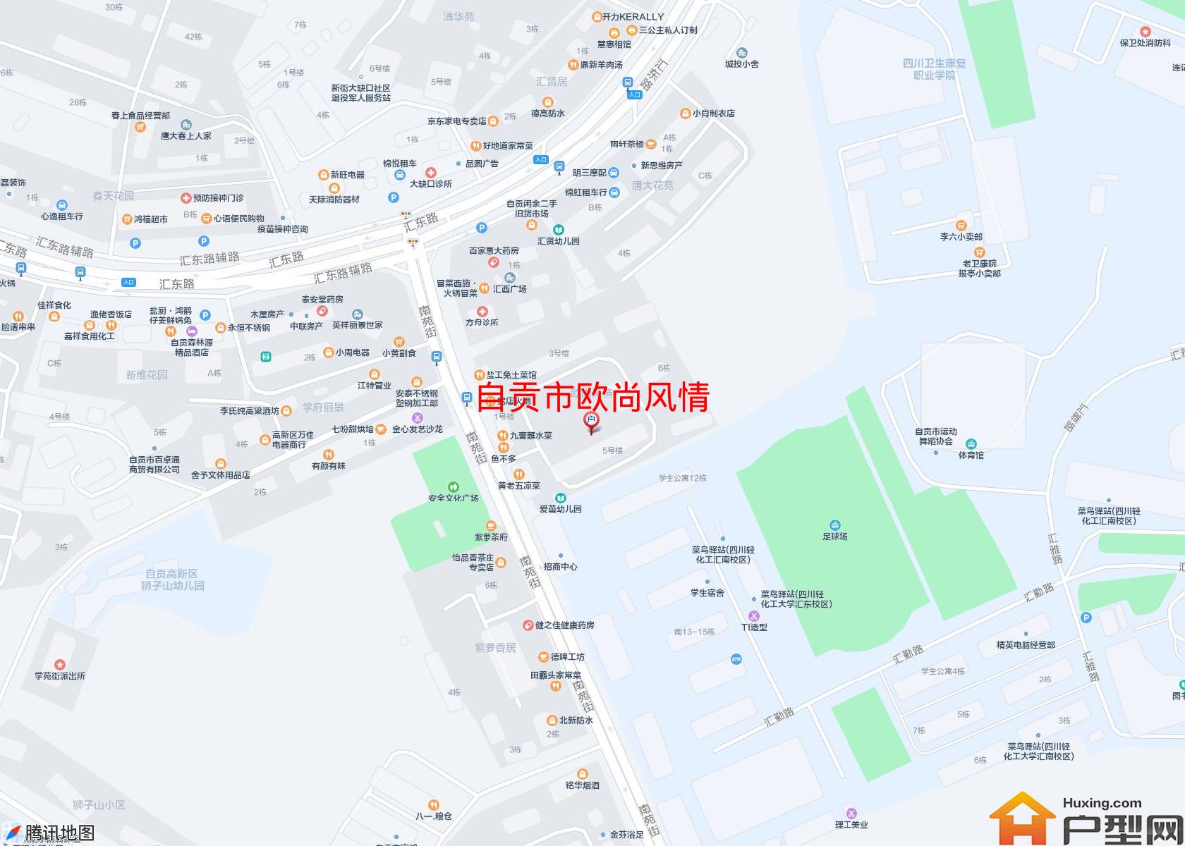 欧尚风情小区 - 户型网