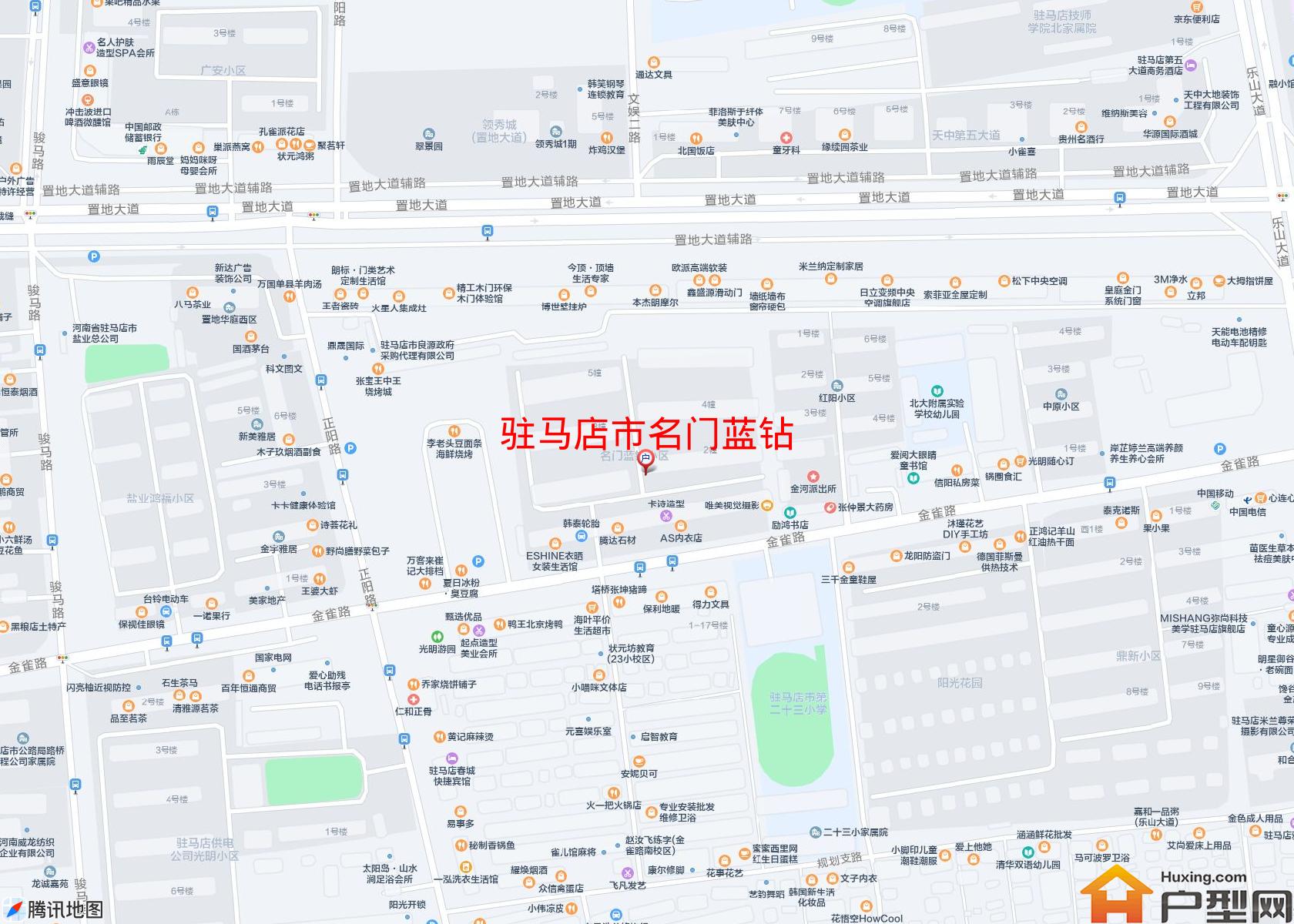 名门蓝钻小区 - 户型网