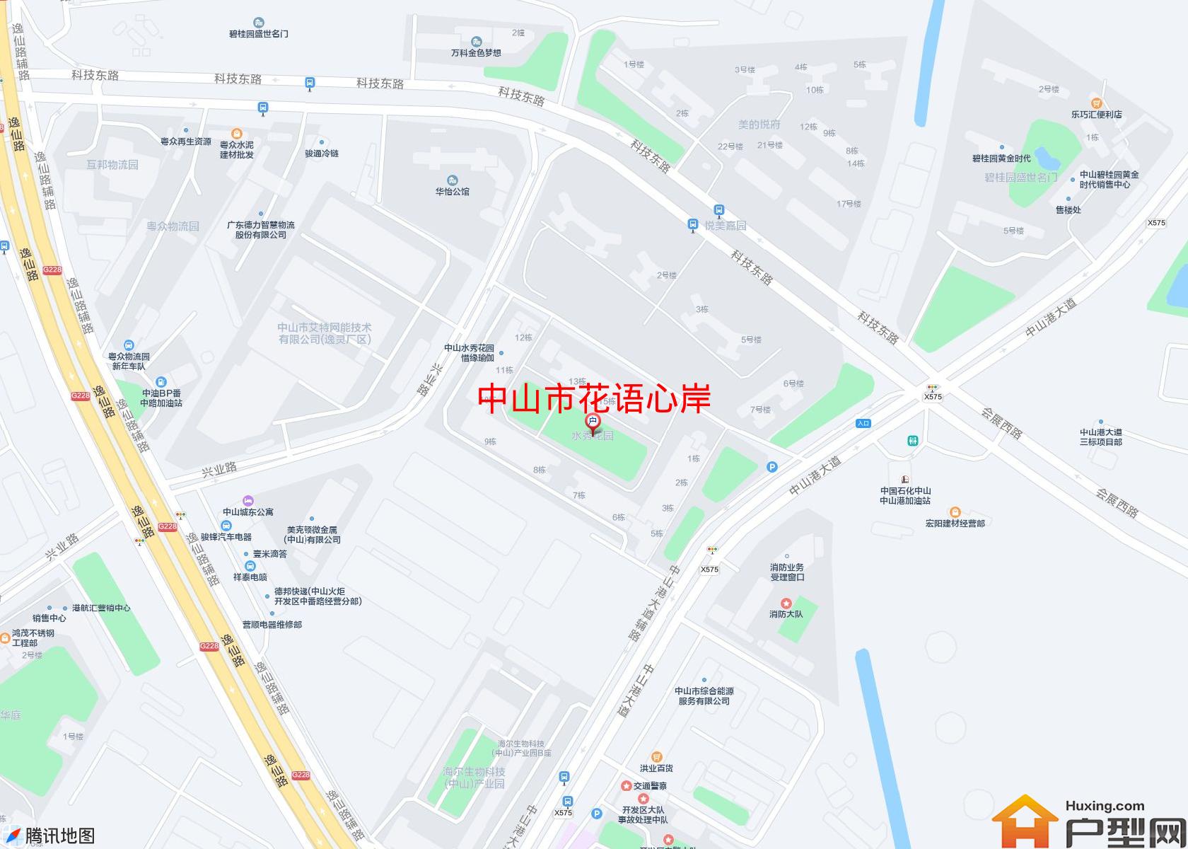 花语心岸小区 - 户型网